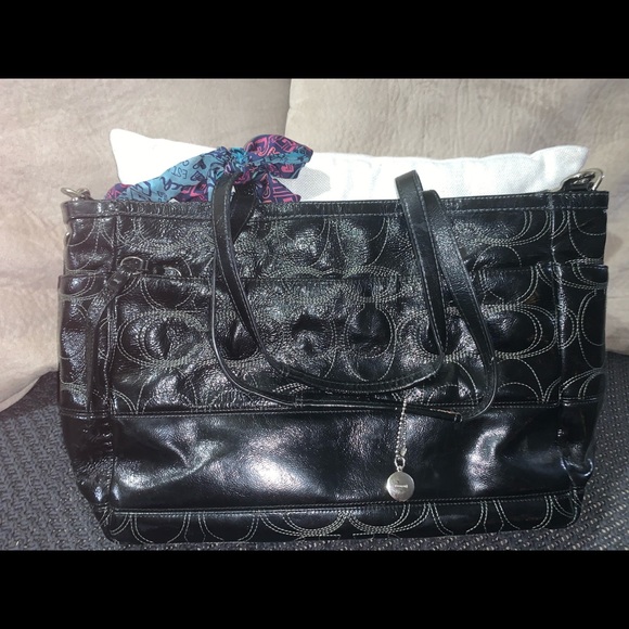 Authentic Coach Diaper Bag - Picture 2 of 4